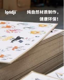 londji儿童进口拼图桌游儿童拼图艺术审美启蒙世界名画作品-斯堪的纳维亚之梦-1000片 商品图3