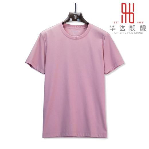 男装24夏季新品休闲圆领纯色T恤2219-3302 商品图0
