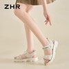 ZHR则则魔术贴运动凉鞋女2024夏季新款休闲百搭松糕厚底沙滩鞋女 商品缩略图6