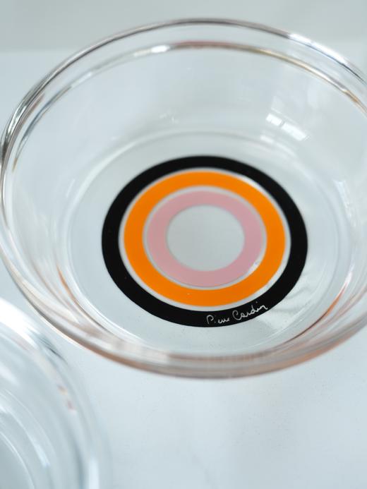 【苏州】日本皮尔卡丹彩虹印花玻璃碗X0614 商品图5