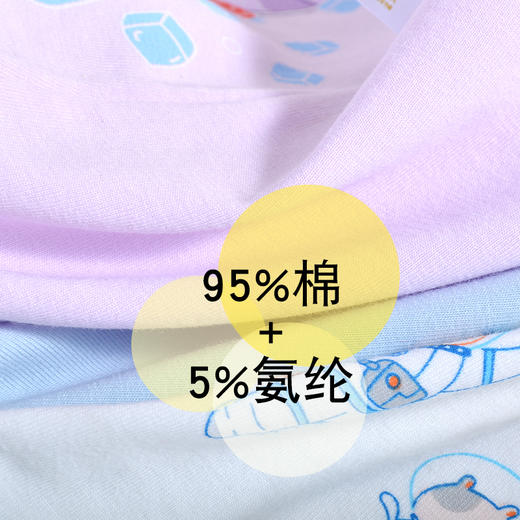 童童树新款A类儿童内裤6条装纯棉卡通印花盒装男童女童平角裤（下单送收纳包） 商品图2