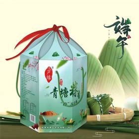 青塘江米蜜枣粽 10个装 软糯可口 包装精美 礼品