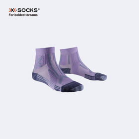 XBIONIC越野跑女士短筒运动袜跑步徒步马拉松袜子运动透气排汗舒适