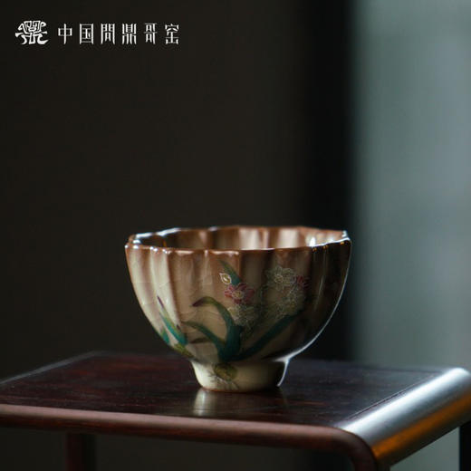 问鼎哥窑致巧款青葵杯（俪兰仙姿）（缺货） 商品图0