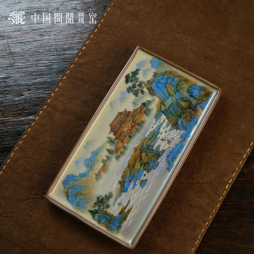 问鼎哥窑致巧款海平壶承（江亭揽山水）（缺货） 商品图0