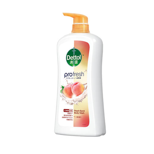 滴露清爽保湿沐浴露清甜水蜜桃香型950g 商品图2