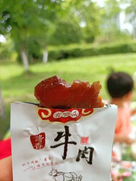 通道特产 熟食黄牛肉 休闲小吃零食 开袋即食  牛肉干300g/1包装