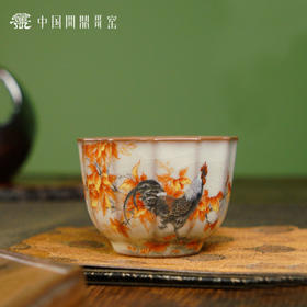 问鼎哥窑致巧款菩提杯（金鸡独立）（缺货）