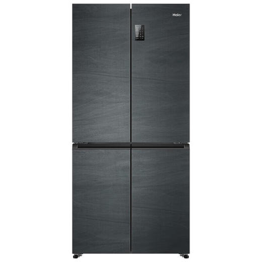 海尔（haier）冰箱478升 四开门十字双开门【BCD-478WGHTD5DDYU1】大容量一级能效双变频超薄风冷无霜家用电冰箱干湿分储黑金净化 银河灰 商品图1