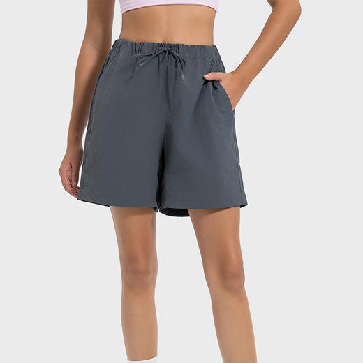 哈瓦塔夏季轻薄抽绳沙滩裤运动速干短裤H341125 商品图8