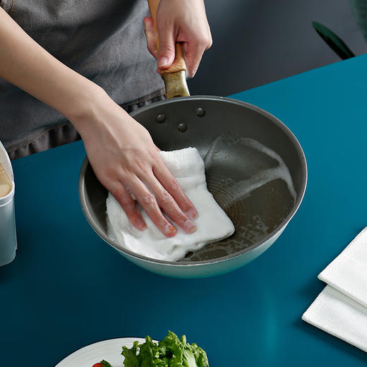 新鲜生活厨房用品洗碗厨无影洗碗巾-28cm*28cm*5片 商品图4