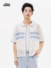 mostwantedlab彩虹/M2412171/夏威夷镂空拼色薄款短袖衬衫夏新款针织开衫男 商品缩略图0