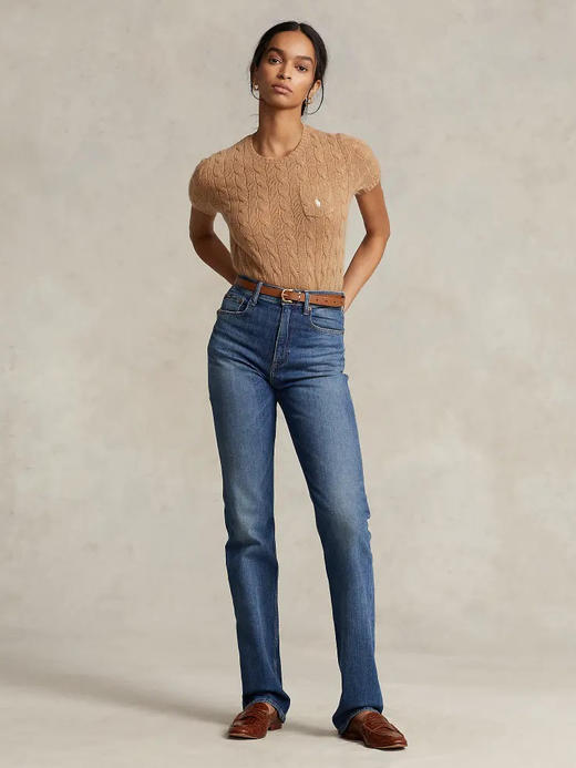 单品包邮现货 THS 6.5- polo RL家 纽约老钱复古 纯元PRL/绞花扭结长绒棉马球刺绣 短袖 7色 BH2527 商品图8