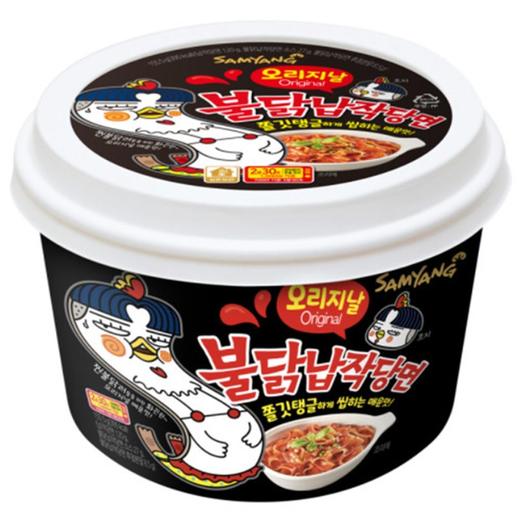 三洋原味火鸡扁汤粉面155.5g삼양 오리지날 불닭납작당면 商品图0