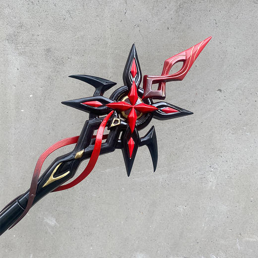 墨班 cosplay道具 原神 仆人 阿蕾奇诺 武器赤月之形 装备 商品图3