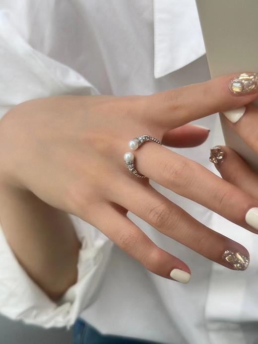 ninina高级感珍珠戒指叠戴套装 商品图6