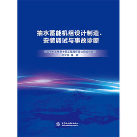 抽水蓄能机组设计制造、安装调试与事故诊断