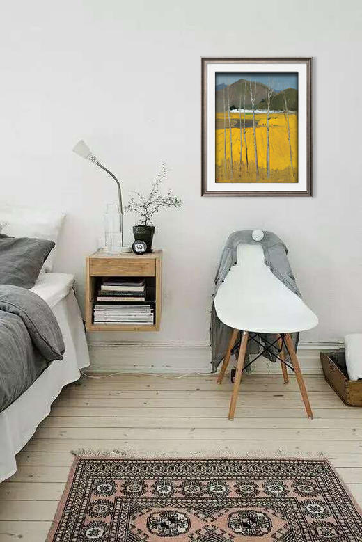 吴冠中|《金色田野》——综合版（油画） 商品图3