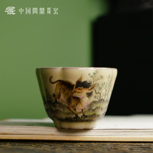 问鼎哥窑传世款风铃杯（山海经狸力） 商品图0