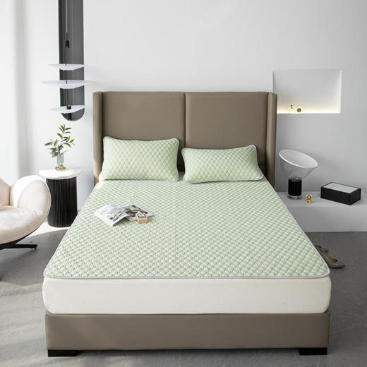 顶柔 雪山冰肌乳胶席三件套 自带清凉感，凉感丝导热吸湿，给您带来舒爽睡眠体验 商品图1