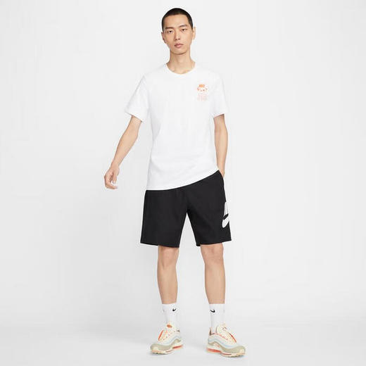 Nike/耐克男短裤夏新款大LOGO运动裤宽松透气休闲训练五分裤FN3304-010 商品图4