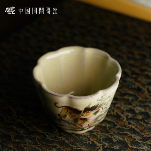 问鼎哥窑传世款风铃杯（山海经狸力） 商品图1