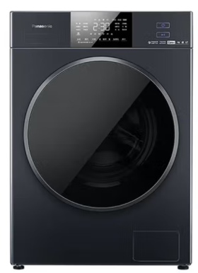 松下（Panasonic）（202715）滚筒洗衣机超薄全自动 洗烘一体机12公斤 天幕蓝 水氧泡沫净祛顽渍 除菌空气洗大容量XQG120-EG215