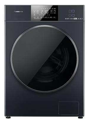 松下（Panasonic）（202715）滚筒洗衣机超薄全自动 洗烘一体机12公斤 天幕蓝 水氧泡沫净祛顽渍 除菌空气洗大容量XQG120-EG215 商品图0