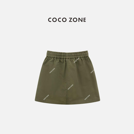 COCO ZONE "工装半裙“ 夏季双口袋工装短裙休闲百搭A字裙CC2B1078 商品图1