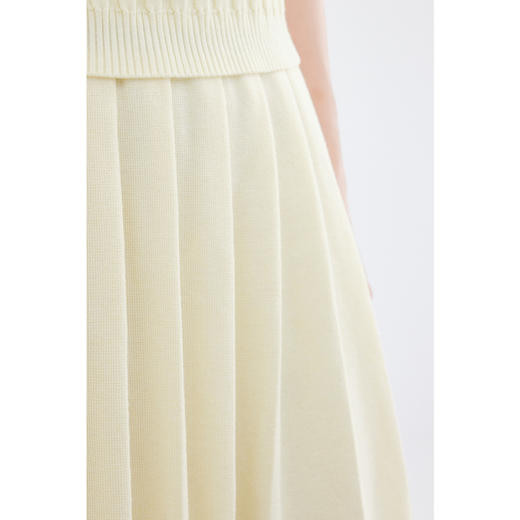 【严选】诗凡黎学院风百褶半身裙2024夏新款显瘦流行漂亮a字小个子短裙女SF63340881 商品图3