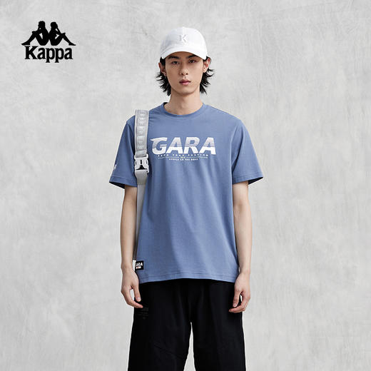 Kappa卡帕短袖2024新款男夏凉感运动休闲T恤圆领防晒字母印花半袖K0E32TD71D 商品图2