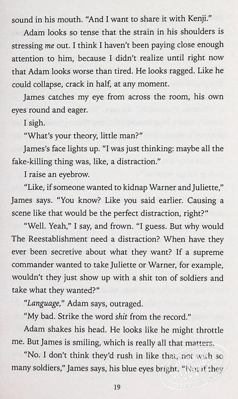 【中商原版】Shatter Me系列 第5部 藐视 Defy Me 英文原版 Tahereh Mafiis 奇幻浪漫爱情小说 商品图8