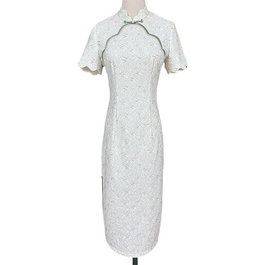 2024夏季新款气质少女修身改良新式连衣裙日常可穿小个子旗袍KK-2357 商品图4