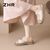ZHR拖鞋女夏季外穿2024新款厚底配裙子松糕运动沙滩一脚蹬凉拖鞋 商品缩略图6
