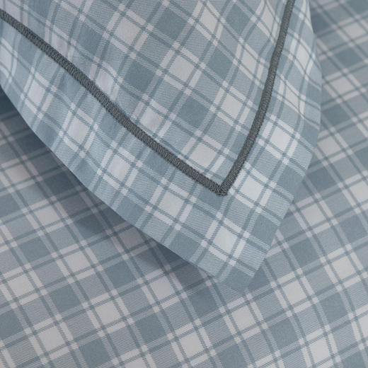 【洁丽雅】 “浪漫格调”休闲四件套 蓝色 被套 200*230cm 商品图0