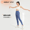 【3天左右/浙江发】MOLYVIVI 魔力薇薇夜光冰丝防晒裤女夏季凉感运动高腰芭比裤外穿显瘦打底裤 商品缩略图4