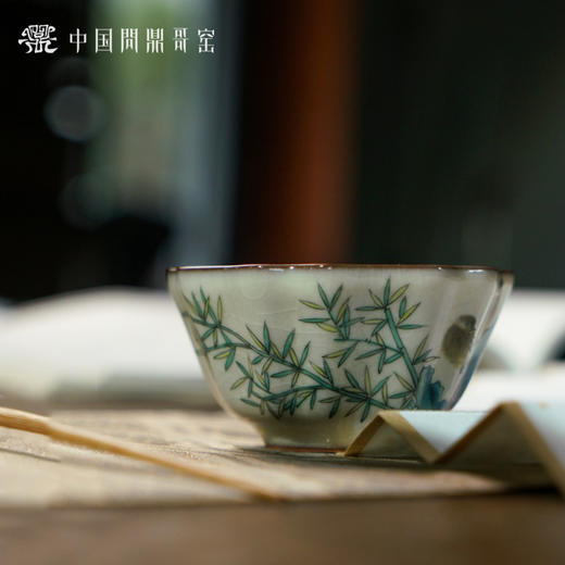 问鼎哥窑致巧款祥瑞杯（闲立双清）（缺货） 商品图3