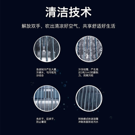 【家电焕新季】COOCAA创维I健康冷暖变频自清洁一级/三级能耗 壁挂式卧室空调挂机 1.5匹 三级能效 V3GF1C-N3 商品图3