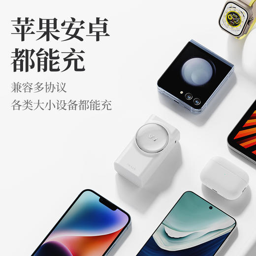 【国家3C认证】爱沃可（iWALK） LPR001 L/C 10000毫安双向30W快充伸缩线充电宝 自带线30W双向快充，解锁快充新体验。新伸缩线设计，拉上就充，清爽收纳。 商品图8