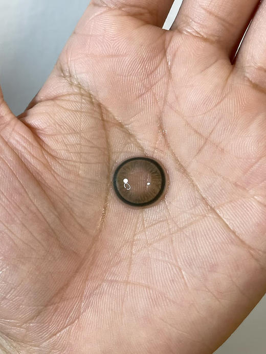 Jellydoll 玉蓝青花 月抛 两片 14.5mm 参考着色14.2mm 基弧8.6 含水42% 新锐国货 商品图5