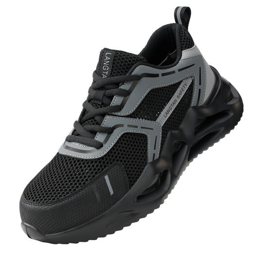 狼探劳保鞋男防砸防刺安全鞋欧标高端橡塑底四季款4.0凯夫拉全新科技升级 商品图2