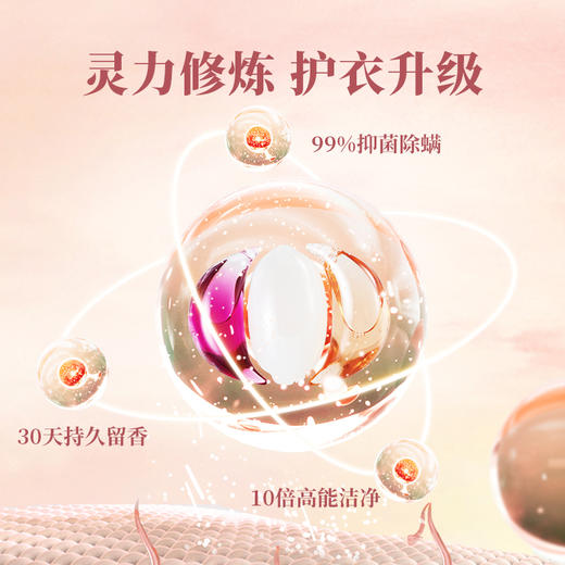 偶爱你 30天留香洗衣凝珠 13g*20颗*2盒 香氛爆珠 持久留香 遇水溶解 即抛即用 48小时发货 商品图1