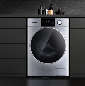 松下（Panasonic）（251951）XQG100-P2DR 10公斤洗烘一体滚筒洗衣机 纳诺怡X护理 光动银除菌