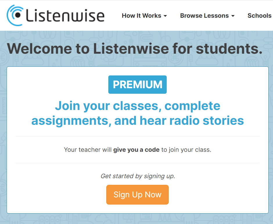 Listenwise  G2-G12 小学、初中生练听力的稀缺好资源：兰斯分级、学术音频、听力理解