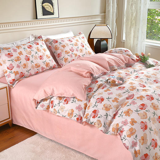 【洁丽雅 】“依依花梦”馨香四件套 JLY-TJ873 被套 200*230cm 商品图2