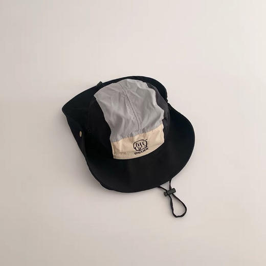 【积分会员日】儿童户外防晒遮阳帽春夏薄款男女宝宝大檐露营出游速干太阳帽；官网特供 商品图0