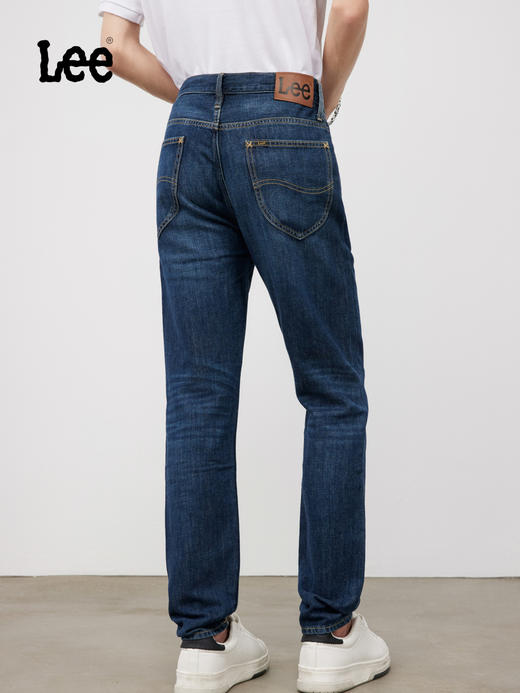 Lee商场同款731舒适男士中腰小直脚深蓝色牛仔裤LMB100731101249A02894 商品图1