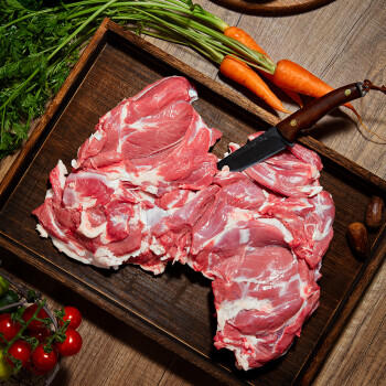 宁鑫 宁夏盐池滩羊 原切去骨羊腿肉400g 生鲜 地标认证 清真食品 商品图1