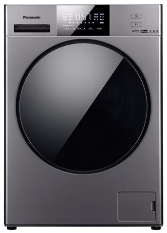 松下（Panasonic）（252038）净仕10kg全自动滚筒洗衣机 BLDC变频电机 光动银常温除菌 95度高温煮洗除菌除螨 洗净比1.1 XQG100-E116 商品图0