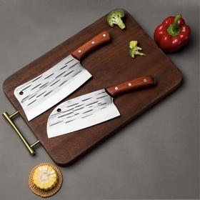 【手工锻打】三合金菜刀